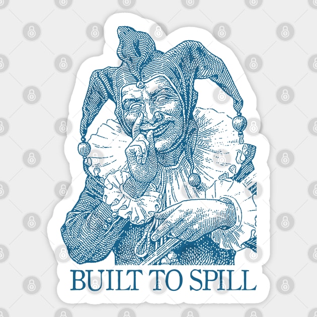 Built To Spill - Fanmade Sticker by fuzzdevil